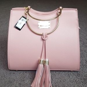 BEBE ZSA ZSA SHOPPER TOTE IN BLUSH!